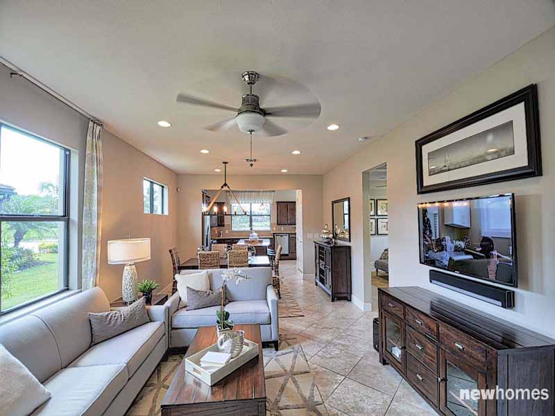 BRIDGETOWN AT THE PLANTATION, Fort Myers, Florida,  image description: Taft Street Model Home at Bridgetown at the Plantation  in Fort Myers Florida